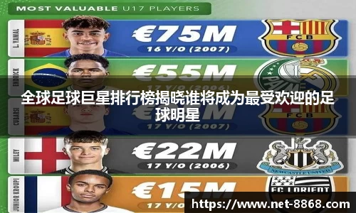 全球足球巨星排行榜揭晓谁将成为最受欢迎的足球明星